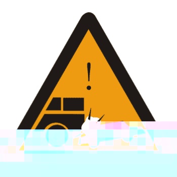 事故易發(fā)路段標(biāo)志