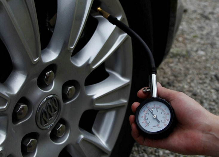 輪胎氣壓怎么查看