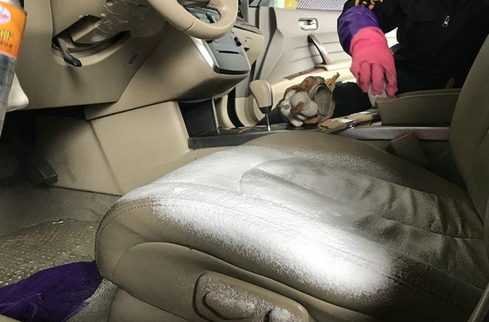 汽車(chē)內(nèi)飾臟了用什么清洗