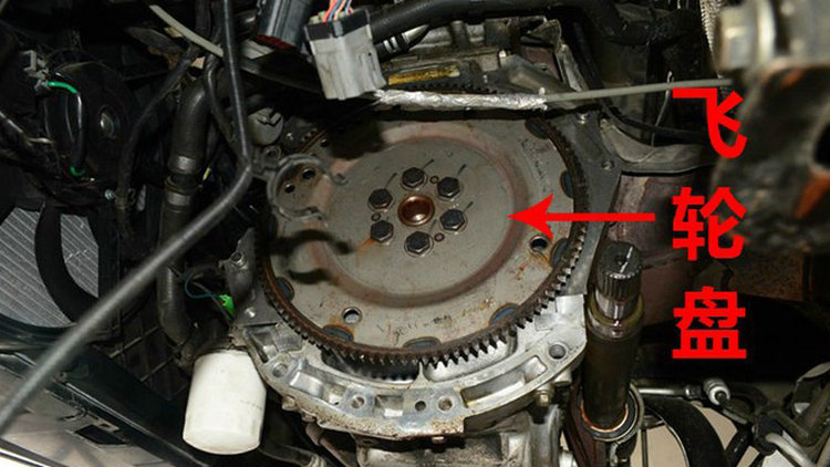 汽車(chē)飛輪在哪個(gè)位置