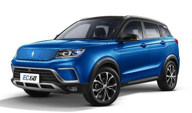 2021款野馬EC60， NEDC續(xù)航里程達(dá)到470km