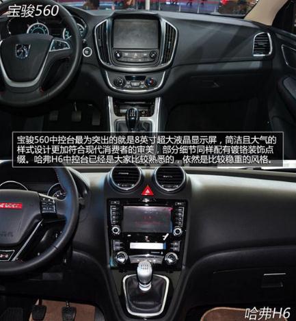寶駿560和哈弗h6哪個(gè)好，哈弗h6就是神話（誰與爭鋒）