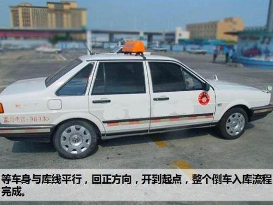 科目二考試項目，倒車入庫是大家的硬傷