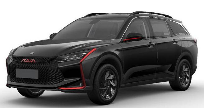 奕炫GS黑武士版，紅色“AEOLUS”LOGO標識成為亮點