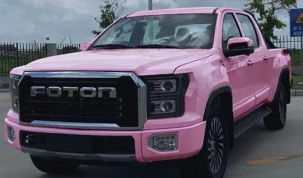 福田大將軍皮卡上市，精心打造女性專屬(木蘭大將軍等你帶來）