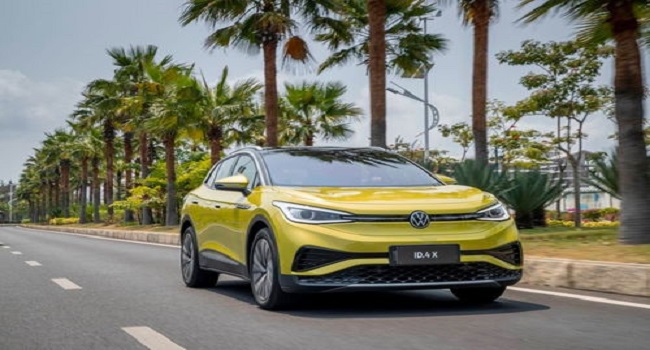 大眾電動汽車id4x價格，豪橫續(xù)航555km