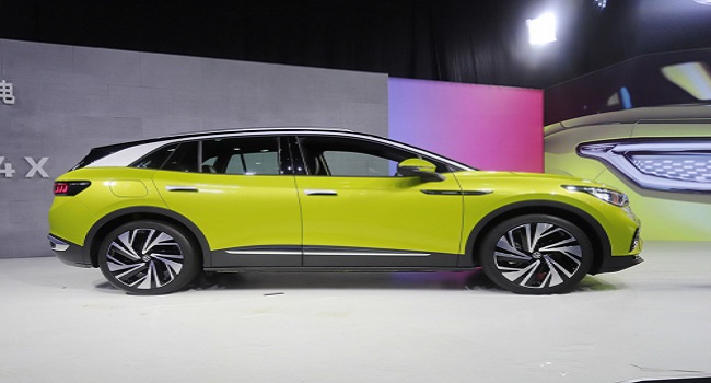 大眾電動汽車id4x價格，豪橫續(xù)航555km