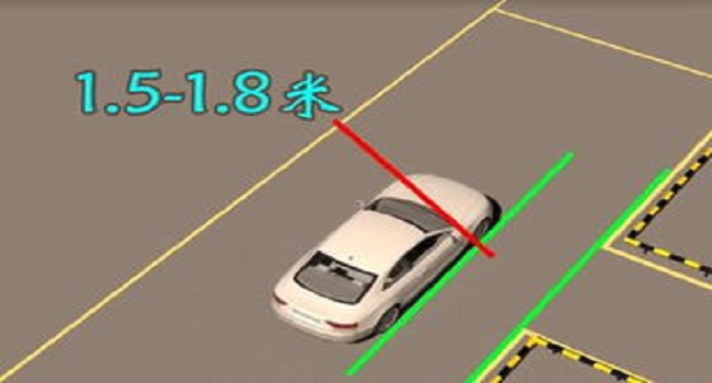 女士最簡單的倒車入庫方法，恰到好處的感覺需要反復(fù)練習(xí)