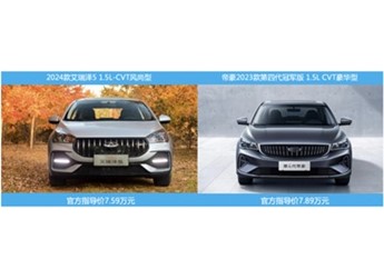 入門級家轎首選！每臺2024款艾瑞澤5背后，都有用戶放棄了吉利帝豪