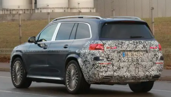 新款邁巴赫GLS諜照曝光 外觀細(xì)節(jié)調(diào)整 預(yù)計(jì)明年發(fā)布