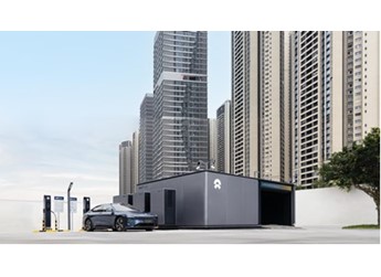 換電速度提升22% 蔚來首批第四代換電站上線