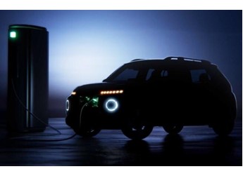 現(xiàn)代全新小型純電SUV預(yù)告圖曝光 將于6月27日發(fā)布 封面圖
